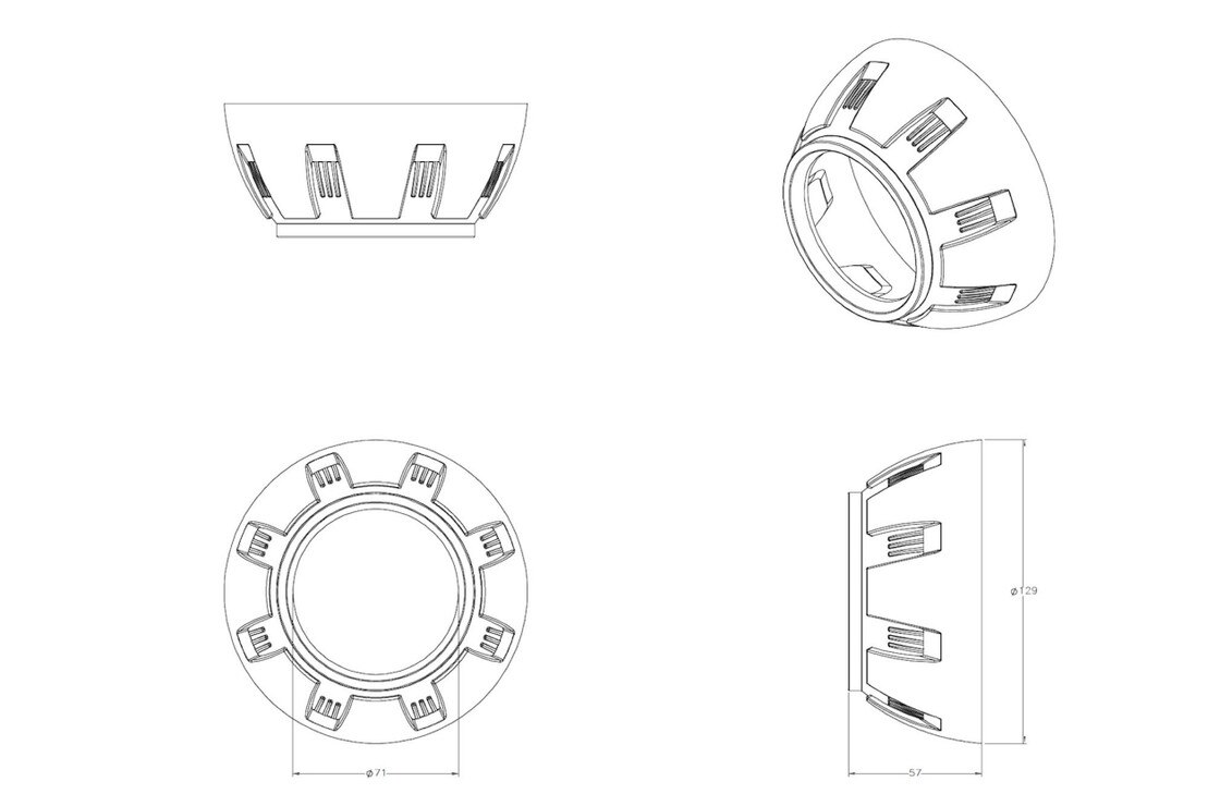 Orbit | Projector Shrouds